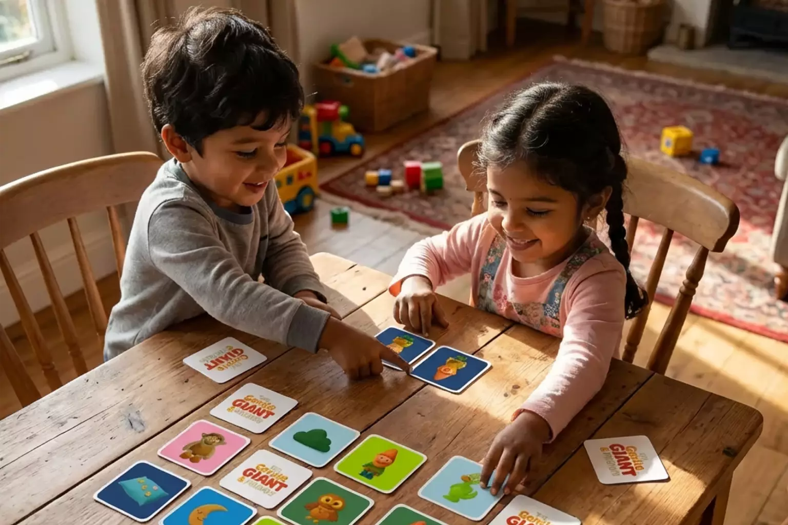 Gentle Giant Memory Game Preview
