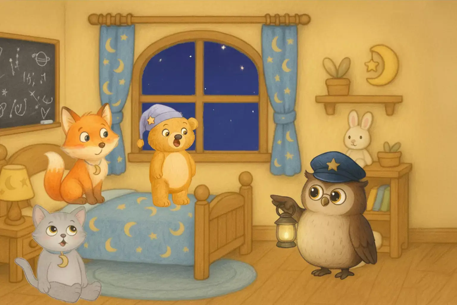 Dream Guardians moonlit dream path bedtime animation