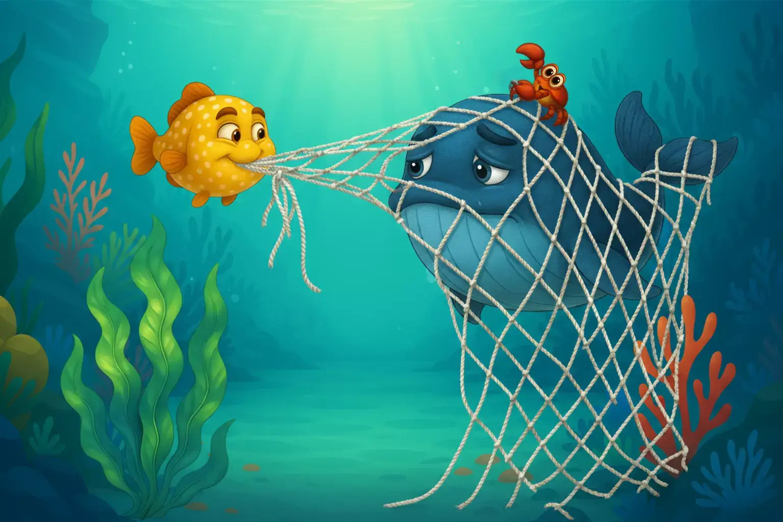 Splashy Tales underwater animated adventure