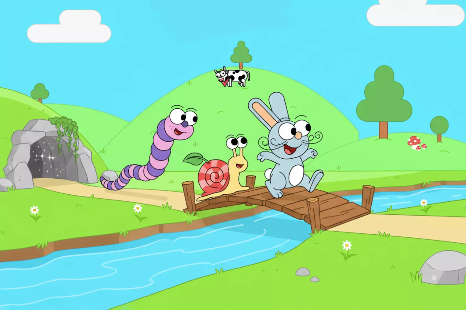 Walli enjoying a calm bedtime adventure